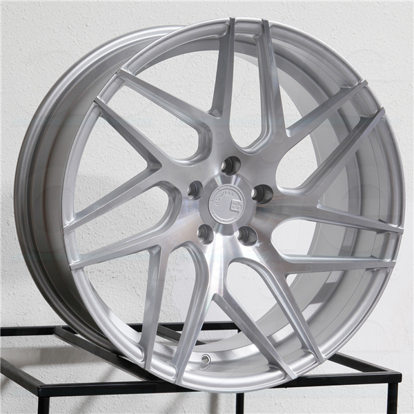 AODHAN-LS008 SILVER/MACHINE FACE 18X8.0 5X4.5 +35 73.1 *NEW*