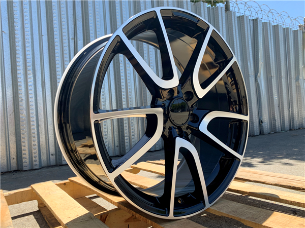 MB-10 GLOSS BLACK/MACHINE FACE 19X9.5 5X112 +38 +66.6