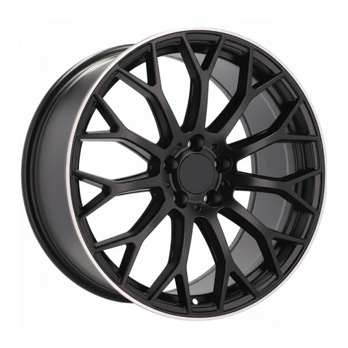 MB-20 MATTE BLACK MACHINED TIP 19X8.5 5X112 +42 +66.6 *AW*
