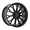 MB-20 MATTE BLACK MACHINED TIP 20X8.5 5X112 +35 +66.6 *AW*