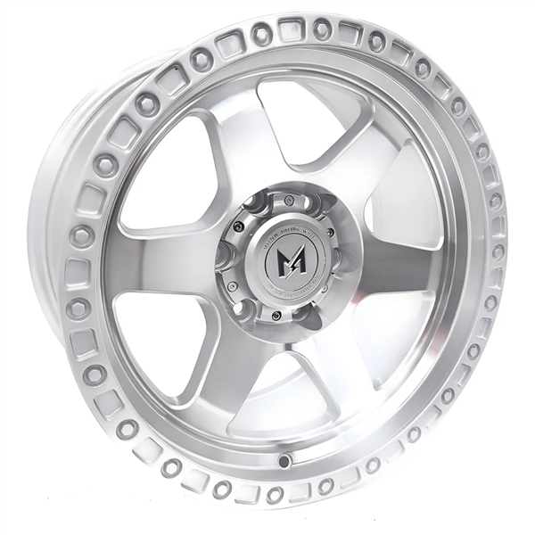 MFLOW OFFROAD MF03 MACHINED SILVER 17X9.0 6X139.7 +0 +106.1