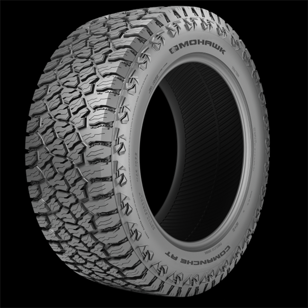 P265/70R17 MOHAWK COMANCHE AT 115S 55K +ROAD HAZARD