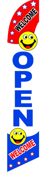 **HOT BUYS** ADVERTISING FLAG 100% POLYESTER 30''X135''(FULL SLEEVE) POLE SOLD SEPARATELY.