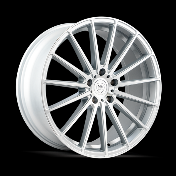 NVXV 20X8.5 5X112 +35 C.B-73.1 SILVER MACHINE FACE
