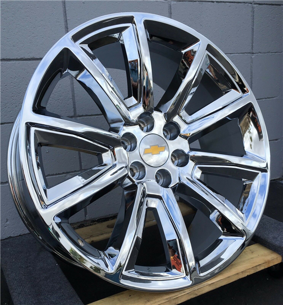 O.E. REVOLUTION C-08 CHROME W/CHROME INSERTS 22X9.0 6X5.5 +31 +78.1