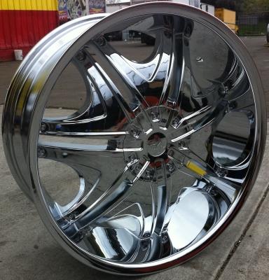SIK-004 20X8.5 5X110/5X4.5 +35 CHROME