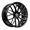SPEC-1 RACING SP-61 GLOSS BLACK 18X8.0 5X110/5X4.5 +38 +73.1 *NC*