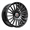 SPEC-1 RACING SP-68 GLOSS BLACK 17X7.5 5X4.25/5X4.5 +42 +73.1*NC*