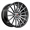 SPEC-1 RACING SP-69 GLOSS BLACK MACHINED & UNDERCUT 17X7.5 4X100/4X4.5 +42 +73.1*NC*