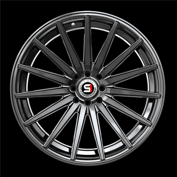 SPEC-1 RACING SP-69 GLOSS BLACK 17X7.5 4X100/4X4.5 +42 +73.1 *NC*