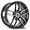 SPEC-1 RACING SP-50 GLOSS BLACK/MACHINE 18X8.0 5X4.5 +35 +73.1