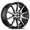 SPEC-1 RACING SP-51 GLOSS BLACK/MACHINE 18X8.0 5X112/5X4.5 +38 +73.1