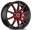 SPEC-1 RACING SP-51 GLOSS BLACK/RED 18X8.0 5X112/5X4.5 +38 +73.1 *RT*
