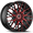 SPEC-1 RACING SP-53 GLOSS BLACK/RED 20X8.5 5X112/5X4.5 +38 +73.1 *RT*
