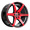 SPEC-1 RACING SPT-32 GLOSS BLACK & RED MACHINED 18X8.0 5X100/5X4.5 +34 +73.1 *NC*