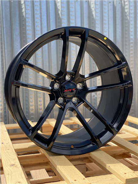 SR-4 GLOSS BLACK 20X11 5X115 +22 +71.5 *AW*