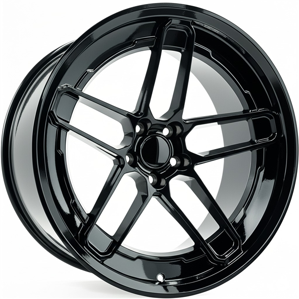 SR8 GLOSS BLACK 20X11 5X115 +18 CB 71.5 *AW*