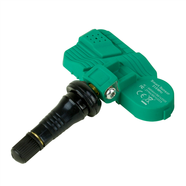 SMART SENSOR 315MHZ GREEN BLANK (PROGRAMMING NEEDED) RUBBER SNAP-IN TPMS FC:ZPNVS61U003