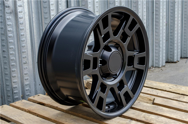 TR-1 MATTE BLACK 17X9.0 6X5.5 +0 +106.1