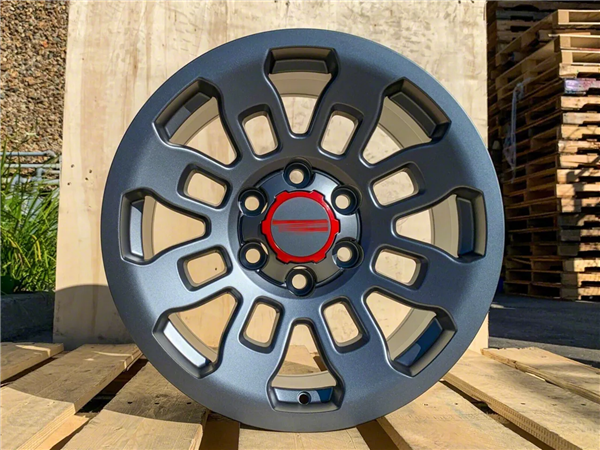 TR-2 MATTE GUN METAL 17X8.0 6X139.7 +15 +106.1 *AW*