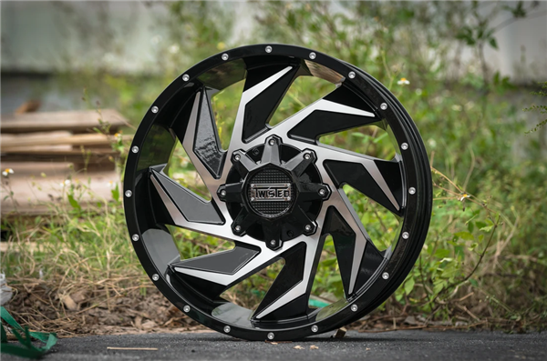 TWISTED OFFROAD-T27 VIXON BLACK/MACHINE 24X14 6X135/6X5.5 -76 +108