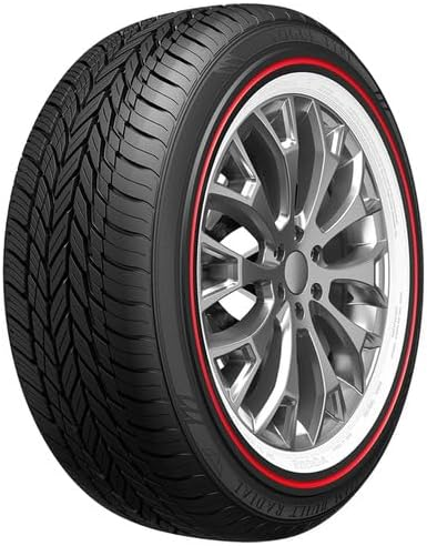 285/45R22 VOGUE CUSTOM BUILT RADIAL SCT2 WHITE/RED 114H XL