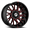XF OFF-ROAD XF-230 GLOSS BLACK & RED MACHINED 20X10 6X135/6X5.5 -12 +106.4 *NC*