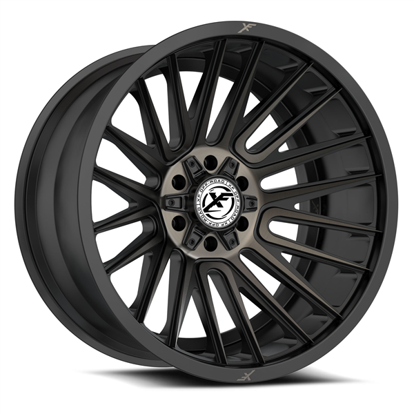 XF OFF-ROAD XF-234 SATIN BLACK& BRONZE MACHINED DDT 20X10 5X127/5X139.7 -12 +78.1 *NC*