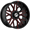 XF OFFROAD-XF235 GLOSS BLACK RED MILLED 20X10 6X135/6X5.5 -12 +106.4 *NC*