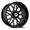 XF OFF-ROAD XF-235 GLOSS BLACK & MILLED 20X10 6X135/6X5.5 -12 +106.4 *NC*