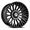 XF OFF-ROAD XF-237 GLOSS BLACK & MACHINED TITANIUM DDT 20X10 6X135/6X5.5 -12 +106.4 *NC*