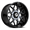 XF OFFROAD-XF238 BLACK MACHINED+DARK TITANIUM TINT 20X10 5X127/5X5.5 -12 +78.1 *NC*