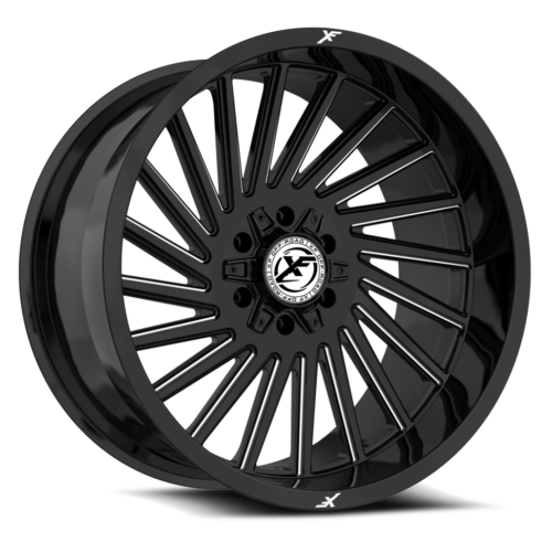 XF OFF-ROAD XF-239 GLOSS BLACK & MILLED 20X9 6X135/6X5.5 0 +106.4 *NC*