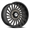 XF OFFROAD-XF239 SATIN BLACK MACHINED BRONZE 20X10 5X127/5X5.5 -24 +78.1