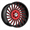 XF OFFROAD-XF239 GLOSS BLACK & RED MACHINED 20X10 6X135/6X5.5 -12 +106.4 *NC*