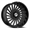 XF OFFROAD-XF-239 GLOSS BLACK & MILLED 20X9.0 6X135/6X139.7 +12 +106.4 *NC*
