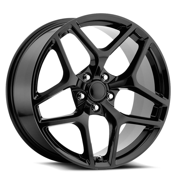 O.E. REVOLUTION Z28 GLOSS BLACK 20X10 5X120 +23 +67.1 *NC*